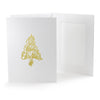 4x6 EconoBright Folders Stamped Series with Christmas tree foil stamp